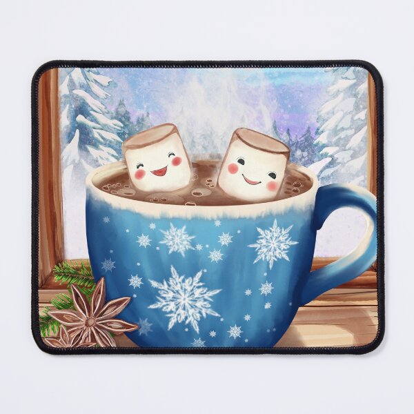 Item preview, Marshmallows on Holiday designed and sold by awanderingsoul.