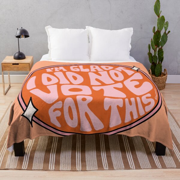 Item preview, I'm Glad I Did Not Vote For This in Orange designed and sold by doodlebymeg.