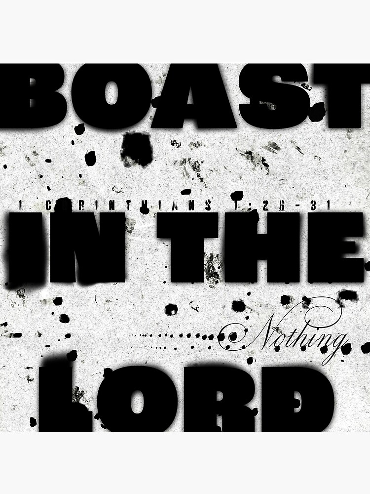 Thumbnail 2 of 2, Tote Bag, Boast in the Lord designed and sold by nathanblixt.