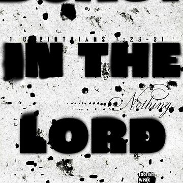 Artwork thumbnail, Boast in the Lord by Nathan Blixt