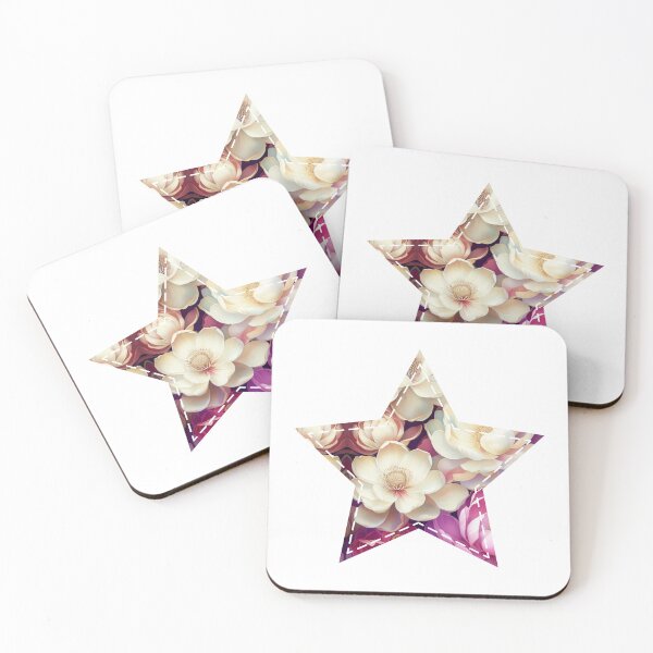 Item preview, Flowers in the star | Around the World Motif designed and sold by GrifonJ.