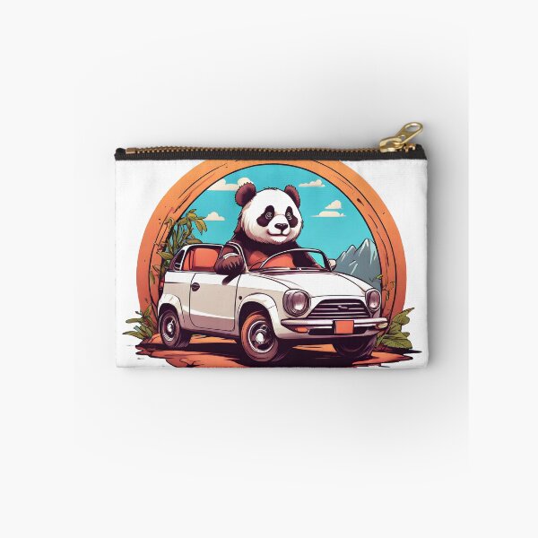 Item preview, cute panda driving designed and sold by Karaz's Animal Kingdom.