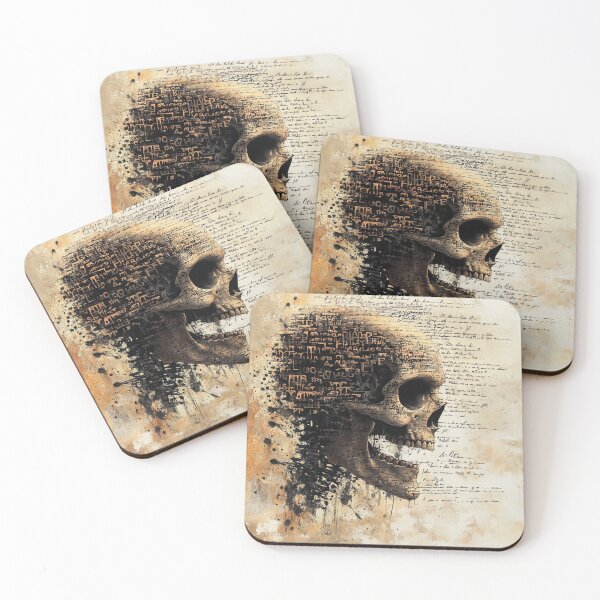 Item preview, Screaming Skull Art designed and sold by NicolasGlowArt.