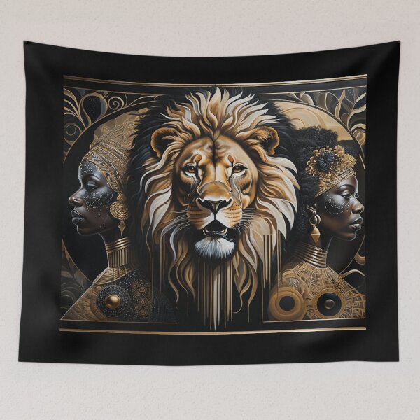 Aperçu de l'œuvre Lion de Fer de Sion I créée et vendue par CreativeSoulByH.