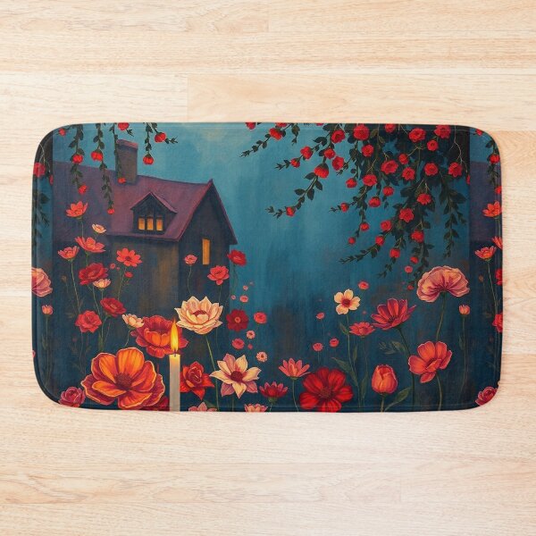 Item preview, A Beautiful Flower Garden painting inspired by Gustav Klimt designed and sold by Vintage Designs +.
