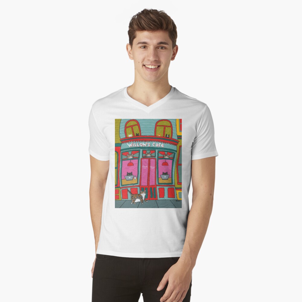 Item preview, V-Neck T-Shirt designed and sold by kilkennycat.