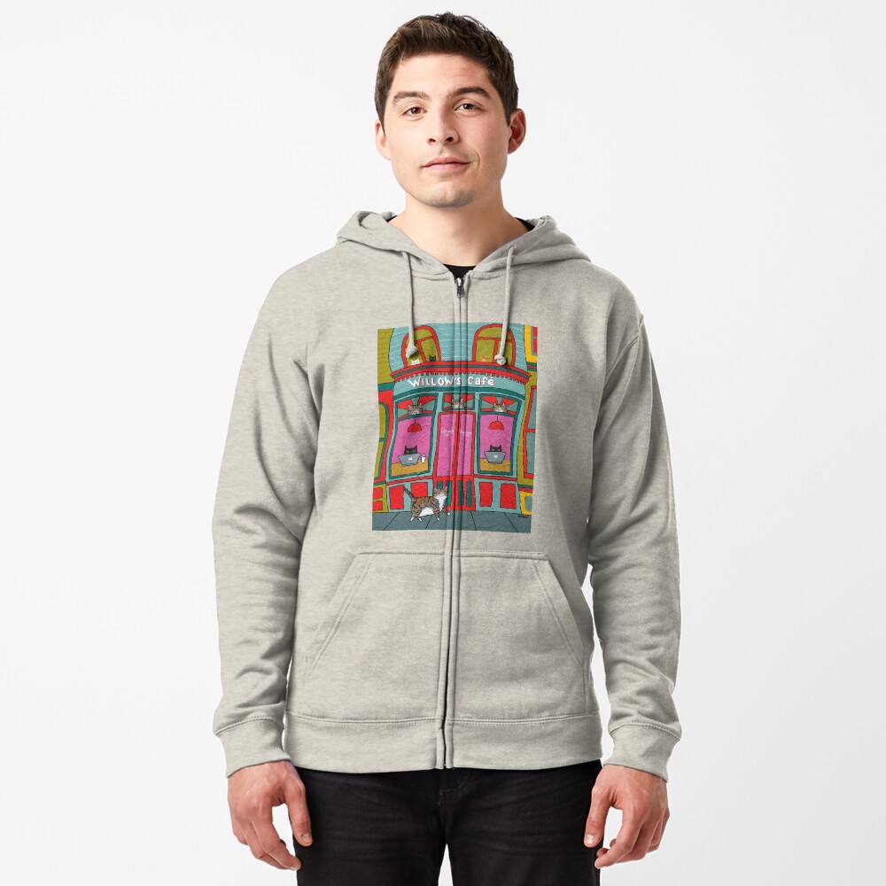 Item preview, Zipped Hoodie designed and sold by kilkennycat.