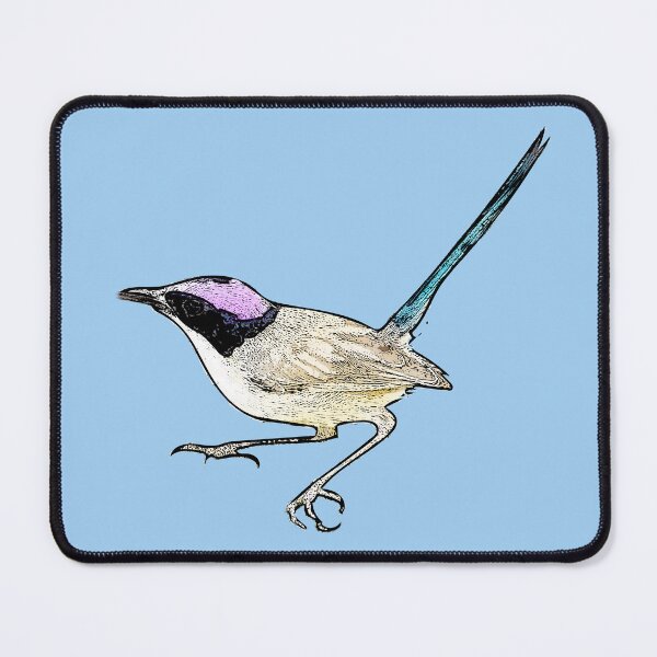 Item preview, Purple-crowned Fairy-wren Black  Alternate Design  designed and sold by designsasstultd.