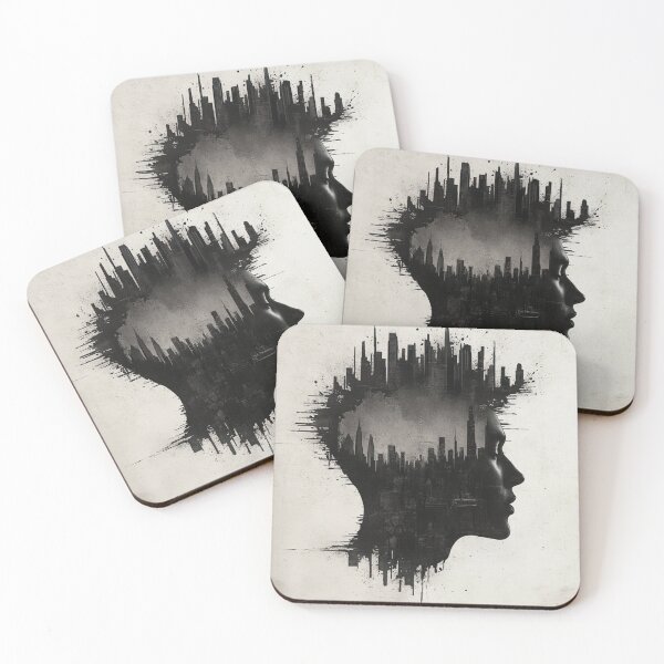 Item preview, City Mind Art designed and sold by NicolasGlowArt.