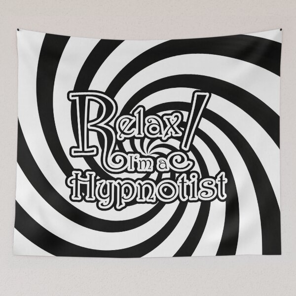 Item preview, Relax! I'm a Hypnotist - Spiral with Cut-Outs designed and sold by JoanNinjaHen.