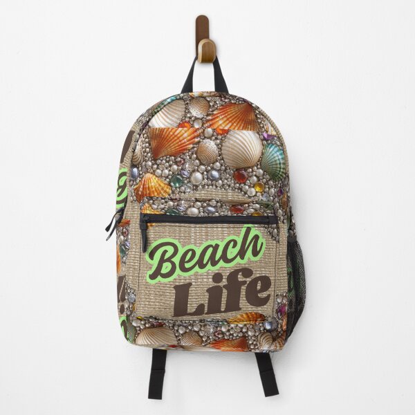 Item preview, BEACH LIFE COASTAL GLAMOUR IN SHELLS AND SPARKLES designed and sold by Molly's Gone Mad .