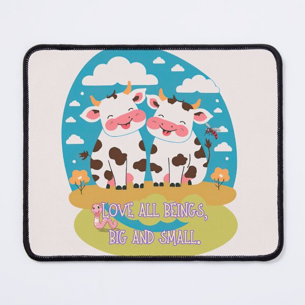 Item preview,  Cute Cows Love All Beings Big And Small designed and sold by DAKSs.