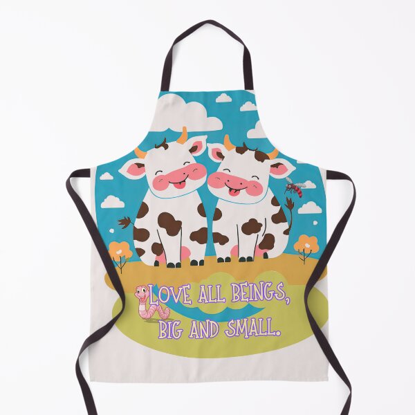 Item preview, Cute Cows Love All Beings Big And Small designed and sold by DAKSs.