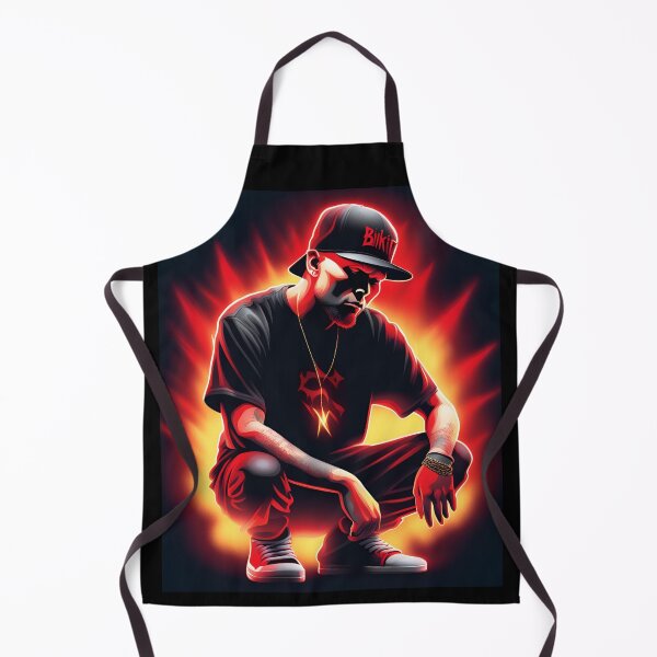 Item preview, Limp Bizkit Frontman | Fiery Nu-Metal Street Art | High-Energy Rock Portrait designed and sold by Brian Gollob Creative Art.