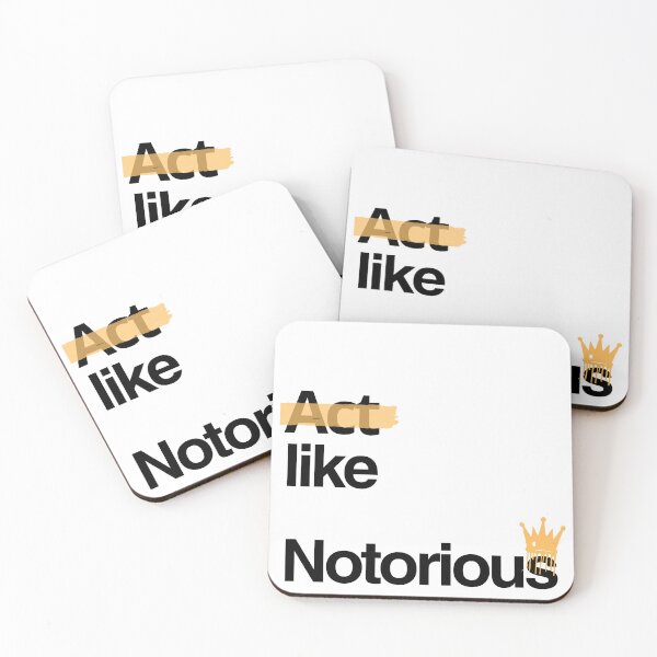 Item preview, Notorious act designed and sold by K13design.