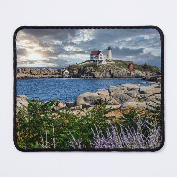 Item preview, Cape Neddick Nubble Lighthouse Early Morn  designed and sold by Your search is over, it’s here! .