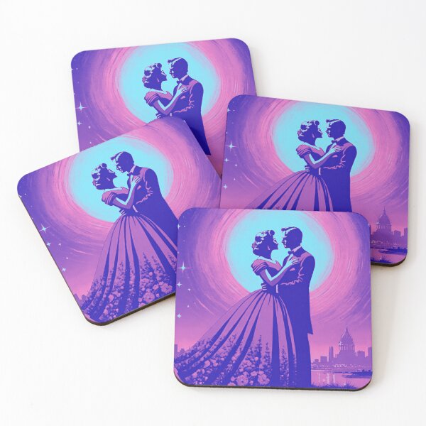 Item preview, Couple Dancing Under the Moonlight on Valentine’s Night designed and sold by GrizzlyCollective.