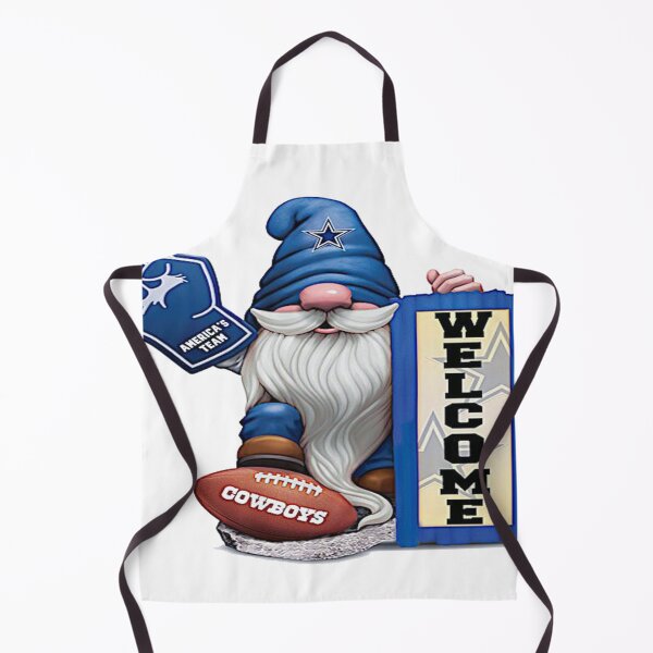 Item preview, Dallas Cowboys Gnome Solar-Lit Welcome Sign designed and sold by Fast-Fashion.