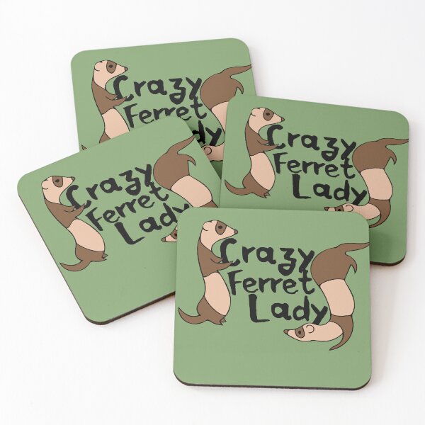 Item preview, Crazy Ferret Lady  designed and sold by FrictionMaxxing.