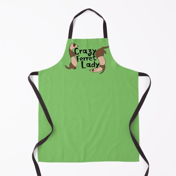 Item preview, Crazy Ferret Lady designed and sold by FrictionMaxxing.