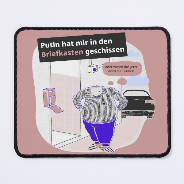 Item preview, Putin and my mailbox designed and sold by bob schroeder.