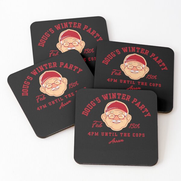 Item preview, Dougs Winter Party February, Invite Winter Party Celebrate designed and sold by studiopekepeke.
