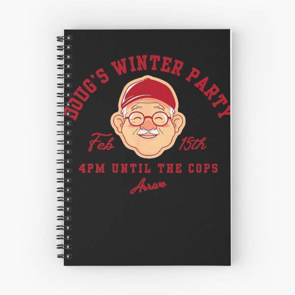 Item preview, Dougs Winter Party February, Invite Winter Party Celebrate designed and sold by studiopekepeke.