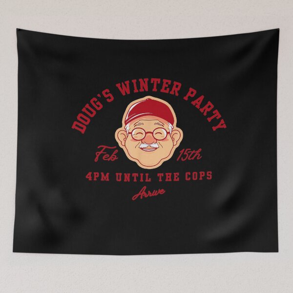 Item preview, Dougs Winter Party February, Invite Winter Party Celebrate designed and sold by studiopekepeke.