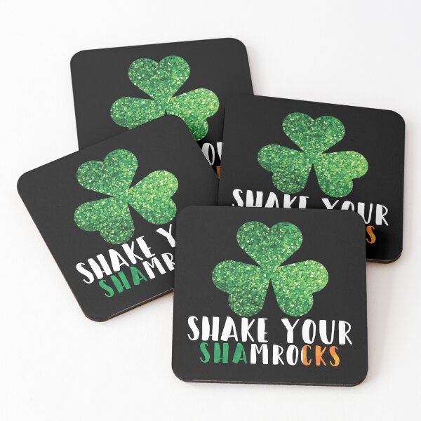Item preview, Shake Your Four Leaf Clover Irish Lucky Shamrocks designed and sold by Faiza Styles.