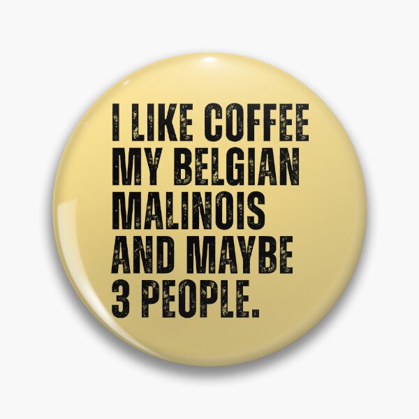 Item preview, Belgian Malinois Dog Coffee Lover Funny designed and sold by kamrankhan.