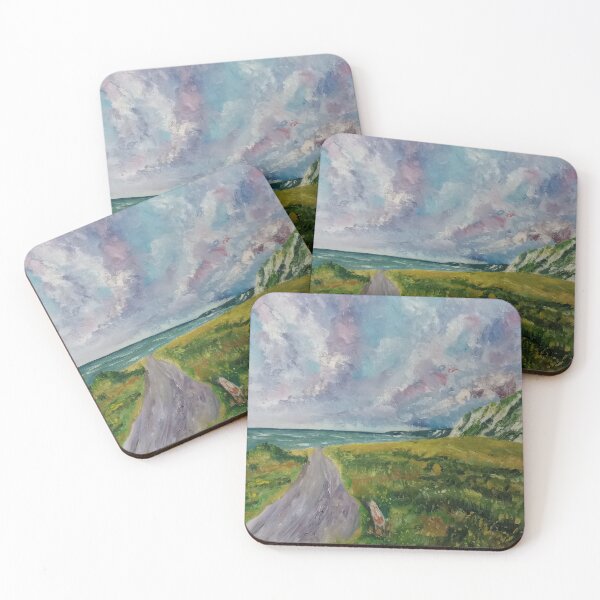 Item preview, Samphire Hoe looking towards Folkestone designed and sold by Justin Turney Art.