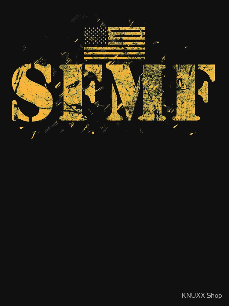 American Military USA Flag Pride Stand Aside Gold SFMF by zot717