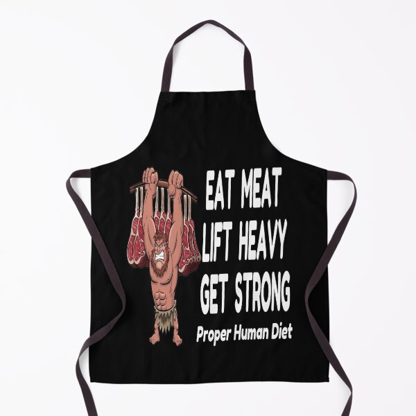 Item preview, Eat Meat Lift Heavy: Caveman Strength Training  designed and sold by HumanGoodHealth.