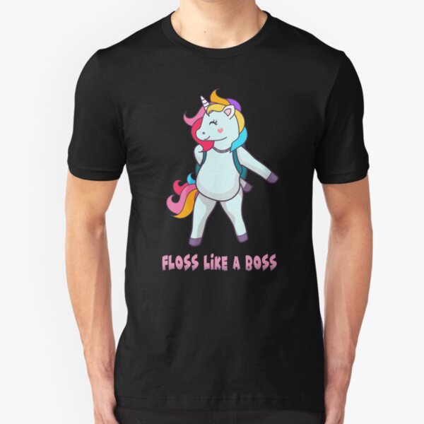 Unisex T-Shirt Unicorns//Floss Dance// Floss Like A Boss Kids//Adult Tshirt