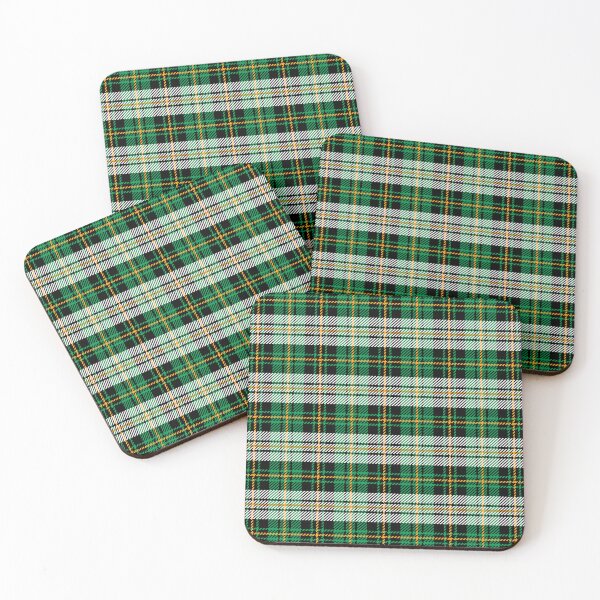 Item preview, Happy St. Paddy’s Day Irish National Tratan Pattern, Green, St. Patrick’s Day, New York, Chicago designed and sold by UPPrints.