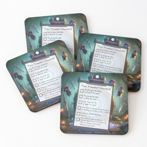 Item preview, Time Travel Checklist X designed and sold by nature. electrified..