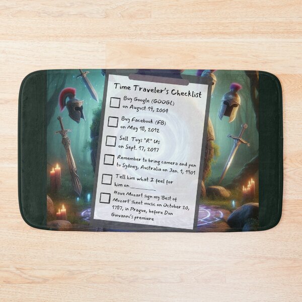 Item preview, Time Travel Checklist X designed and sold by nature. electrified..