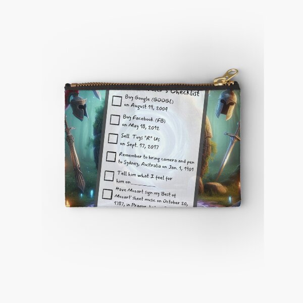 Item preview, Time Travel Checklist X designed and sold by nature. electrified..