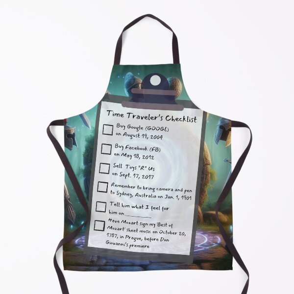 Item preview, Time Travel Checklist X designed and sold by nature. electrified..