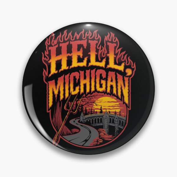 Item preview, Hell Michigan designed and sold by skiprender.