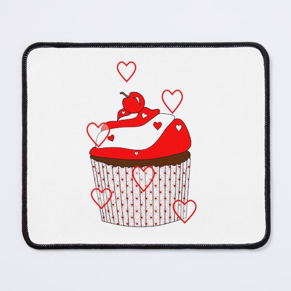 Item preview, Valentine Cupcake designed and sold by Sartoris Art.