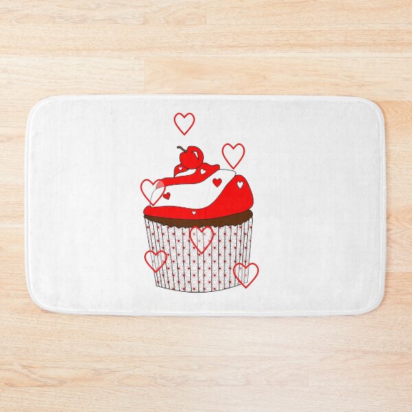 Item preview, Cute Cupcake Hearts designed and sold by Sartoris Art.