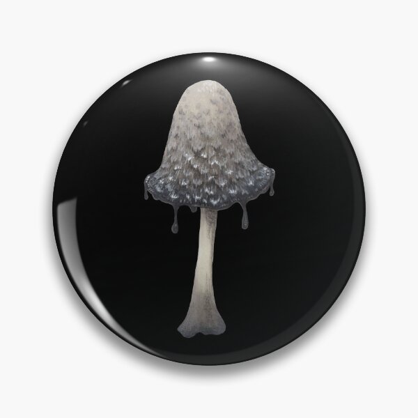 Item preview, Inky Cap Mushroom (Transparent) designed and sold by BreenanaBread.