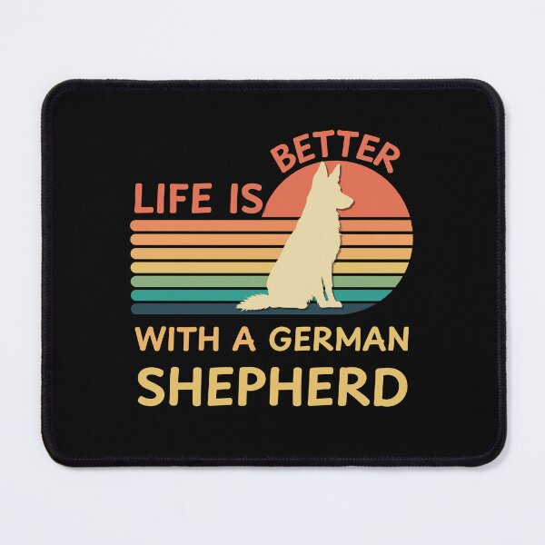 Item preview, Life is Better with a German Shepherd Retro Vintage designed and sold by Guess4best.