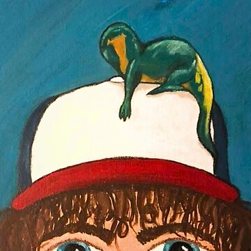 Artwork thumbnail, Stranger Things Dustin and Dart by savvy-sue