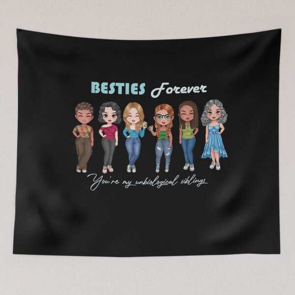 Item preview, Besties Forever BFF Best friends Unbiological Siblings Chibi designed and sold by studiopekepeke.