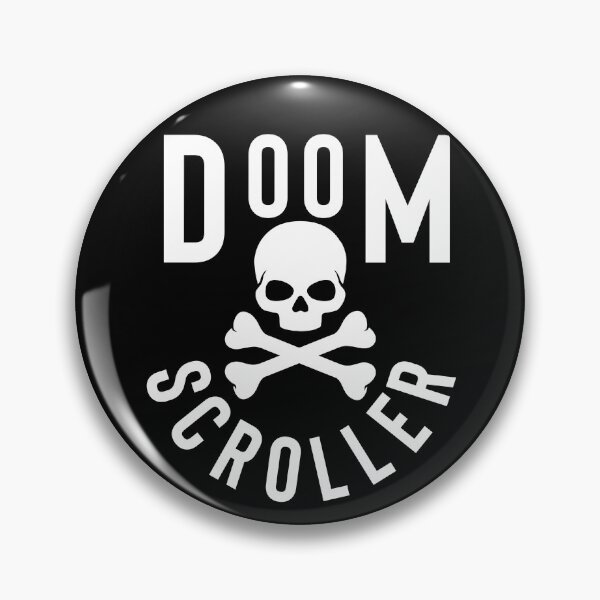 Item preview, Doom Scroller - Skull & Crossbones designed and sold by BeerBro-Designs.