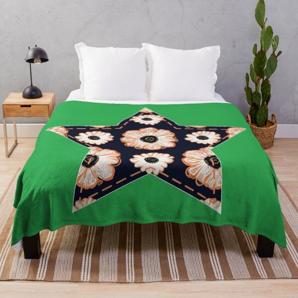 Item preview, Flowers in a star | Around the World Motif designed and sold by GrifonJ.