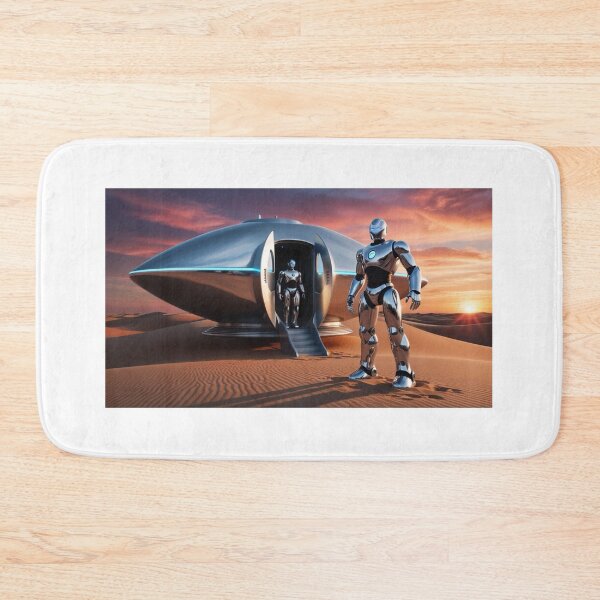 Item preview, An alien spaceship landed on the Sahara Desert designed and sold by EtCreative.