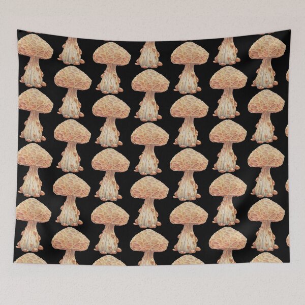 Item preview, Wrinkled Peach Mushroom (Transparent) designed and sold by BreenanaBread.